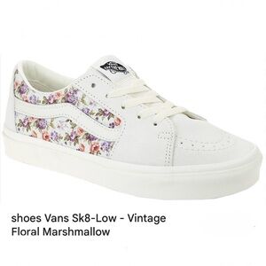 VANS Unisex Adult Men 5.5/ Women 7 VN0A5KXDFS8 Vintage Floral Marshmallow